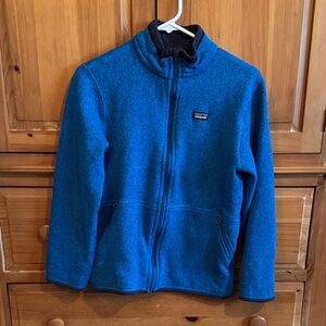 Patagonia Vibrant Blue Full-Zip Jacket